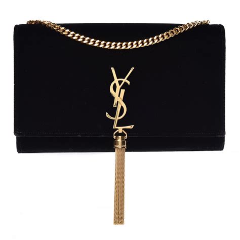 ysl kate velvet bag|ysl bags kate medium.